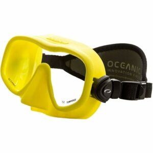 OCEANIC SHADOW Potápěčská maska, žlutá, velikost