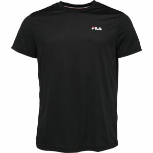 Fila T-SHIRT LOGO SMALL Pánské triko, černá, velikost XL