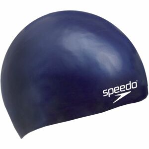 Speedo MOULDED SILC CAP JU Juniorská plavecká čepice, tmavě modrá, veľkosť UNI