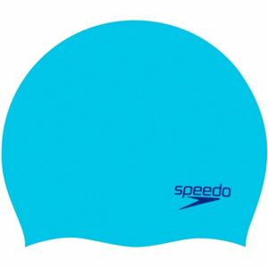 Speedo MOULDED SILC CAP JU Juniorská plavecká čepice, světle modrá, velikost