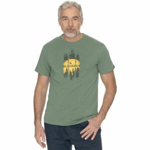 BUSHMAN BRAZIL Pánské tričko, světle zelená, veľkosť XXXL