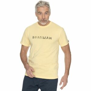 BUSHMAN BRAZIL Pánské tričko, žlutá, velikost L