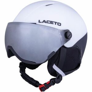 Laceto TEMPESTA VISOR Lyžařská helma, bílá, velikost