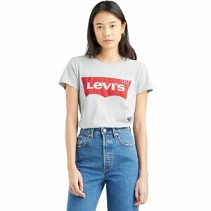 Levi's THE PERFECT TEE Dámské tričko, šedá, velikost XS