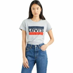 Levi's® CORE THE PERFECT TEE Dámské tričko, šedá, velikost