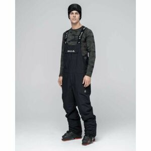Bula LIFTIE Pánské zateplené lyžařské kalhoty, černá, velikost M
