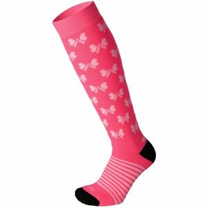 Mico MEDIUM WARM CONTROL K Dětské lyžařské ponožky, růžová, veľkosť M