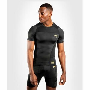 Venum G-FIT RASHGUARD Pánské tréninkové triko, černá, veľkosť XXL