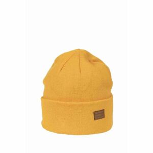 Finmark zimní čepice Zimní pletená čepice, žlutá, velikost UNI
