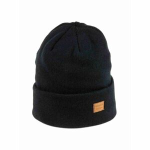Finmark zimní čepice Zimní pletená čepice, černá, veľkosť UNI