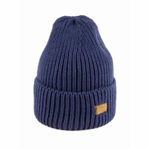 Finmark zimní čepice Zimní pletená čepice, modrá, velikost UNI