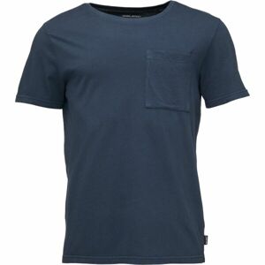 BLEND REGULAR FIT Pánské tričko, tmavě modrá, veľkosť S
