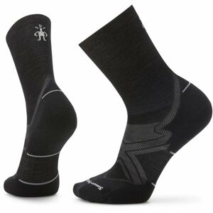 Smartwool RUN COLD WEATHER TARGETED CUSHION CREW Pánské sportovní ponožky, černá, veľkosť M