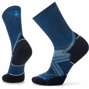 Smartwool RUN COLD WEATHER TARGETED CUSHION CREW Pánské sportovní ponožky, modrá, veľkosť L