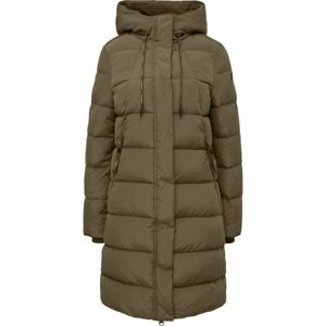 s.Oliver OUTDOOR Dámský zimní kabát, khaki, veľkosť XS