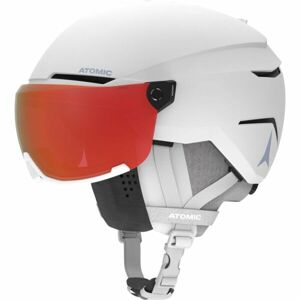 Atomic SAVOR VISOR PHOTO Lyžařská helma, bílá, veľkosť (51 - 55)
