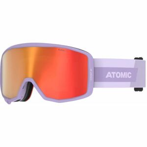 Atomic COUNT JR CYLINDRIC Dětské lyžařské brýle, fialová, veľkosť UNI