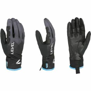 Level BACK XC Pánské lyžařské rukavice, černá, velikost S