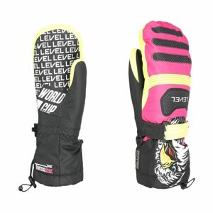Level JUNIOR Dětské lyžařské rukavice, mix, velikost vi