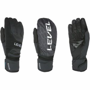 Level TEMPEST I-TOUCH WS Pánské lyžařské rukavice, černá, velikost S