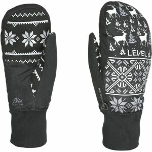 Level CORAL Dámské rukavice, černá, veľkosť S