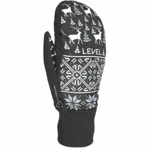 Level CORAL Dámské rukavice, černá, veľkosť XS