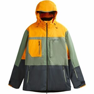 Picture TRACK Pánská zimní bunda, oranžová, veľkosť L