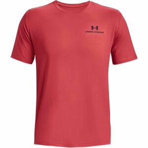 Under Armour RUSH ENERGY Pánské sportovní tričko, červená, veľkosť S