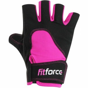 Fitforce K8 Dámské fitness rukavice, růžová, veľkosť L